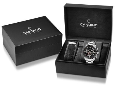 Pánske hodinky Candino Sport Chronos C4757/D (+ náhradný remienok)
