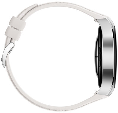 Huawei Watch 5 42mm LTE Silver, White Composite Strap