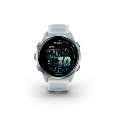 (SK) Garmin Forerunner 570 42mm, Cloud Blue, Whitestone