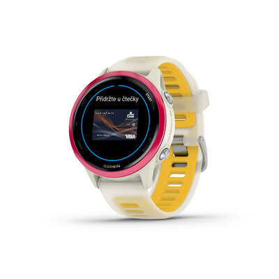 (SK) Garmin Forerunner 570 42mm, Raspberry, Bone/Mango