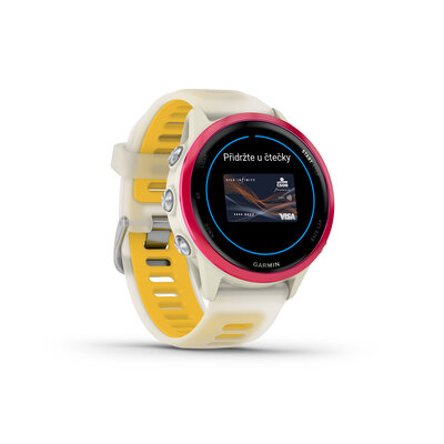 (SK) Garmin Forerunner 570 42mm, Raspberry, Bone/Mango