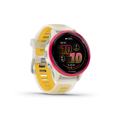 (SK) Garmin Forerunner 570 42mm, Raspberry, Bone/Mango