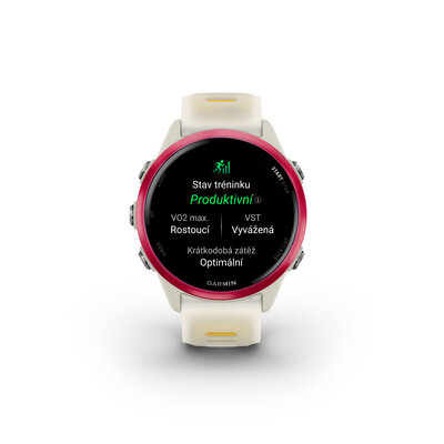 (SK) Garmin Forerunner 570 42mm, Raspberry, Bone/Mango