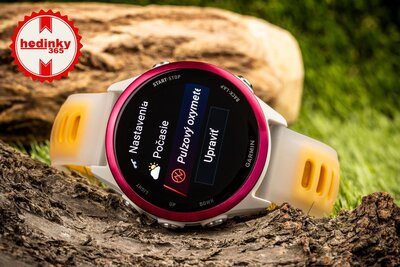 (SK) Garmin Forerunner 570 42mm, Raspberry, Bone/Mango