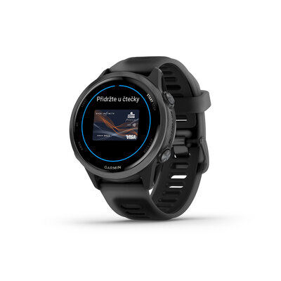 (SK) Garmin Forerunner 570 42mm, Slate Gray, Translucent Black