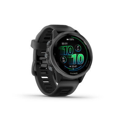 (SK) Garmin Forerunner 570 42mm, Slate Gray, Translucent Black
