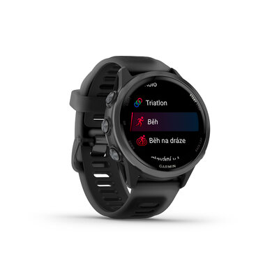 (SK) Garmin Forerunner 570 42mm, Slate Gray, Translucent Black