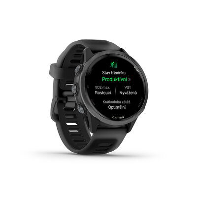 (SK) Garmin Forerunner 570 42mm, Slate Gray, Translucent Black