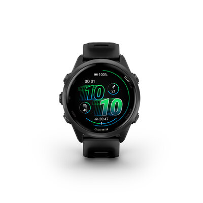 (SK) Garmin Forerunner 570 42mm, Slate Gray, Translucent Black