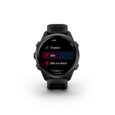 (SK) Garmin Forerunner 570 42mm, Slate Gray, Translucent Black