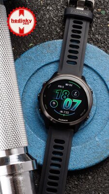(SK) Garmin Forerunner 570 42mm, Slate Gray, Translucent Black