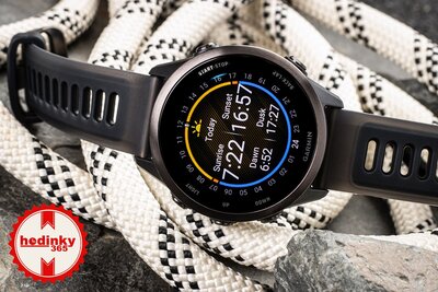(SK) Garmin Forerunner 570 42mm, Slate Gray, Translucent Black