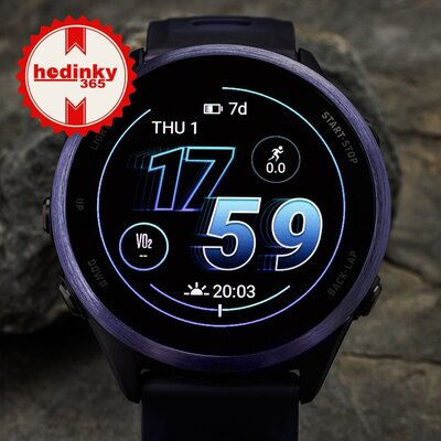 (SK) Garmin Forerunner 570 47mm, Indigo, Imperial Purple