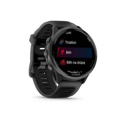 (SK) Garmin Forerunner 570 (47mm), Slate Gray, Translucent Black