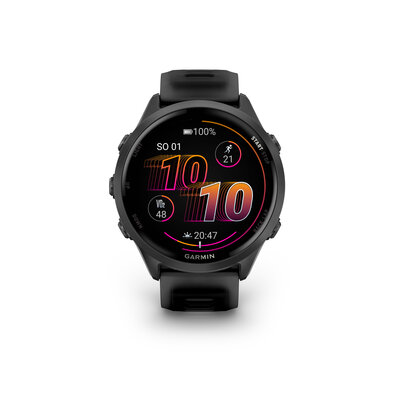(SK) Garmin Forerunner 570 (47mm), Slate Gray, Translucent Black