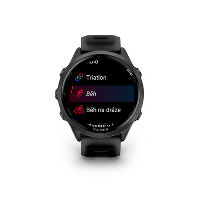 (SK) Garmin Forerunner 570 (47mm), Slate Gray, Translucent Black