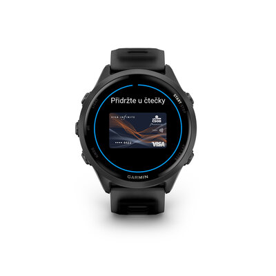 (SK) Garmin Forerunner 570 (47mm), Slate Gray, Translucent Black