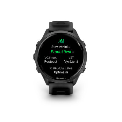 (SK) Garmin Forerunner 570 (47mm), Slate Gray, Translucent Black