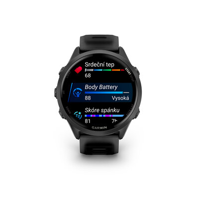 (SK) Garmin Forerunner 570 (47mm), Slate Gray, Translucent Black