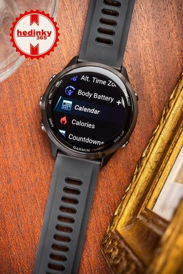 (SK) Garmin Forerunner 570 47mm, Slate Gray, Translucent Black