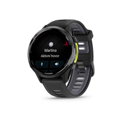 Garmin Forerunner 970 Carbon Grey DLC, Black