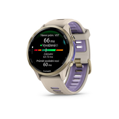 Garmin Forerunner 970, Soft Gold, French Grey, Indigo
