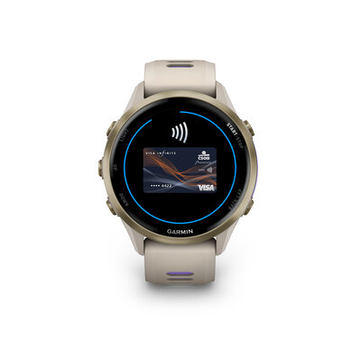 Garmin Forerunner 970, Soft Gold, French Grey, Indigo