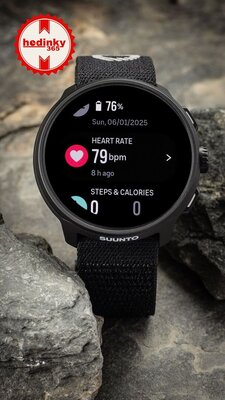 Suunto Run All Black (textilný remienok)