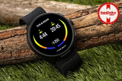 Suunto Run All Black (textilný remienok)