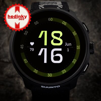 Suunto Run All Black (textilný remienok)