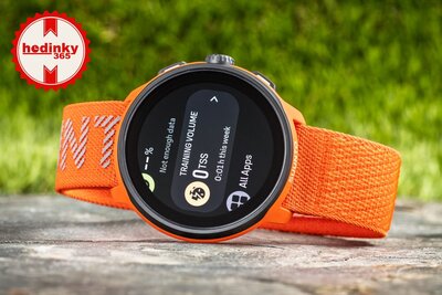 Suunto Run Coral Orange (textilný remienok)