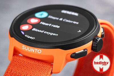 Suunto Run Coral Orange (textilný remienok)