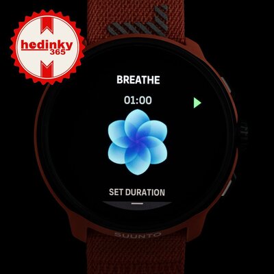 Suunto Run Coral Orange (textilný remienok)