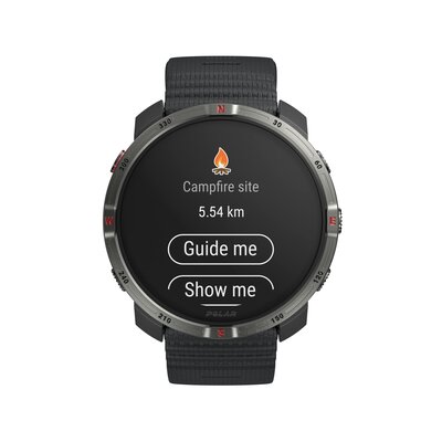 Polar Grit X2 Night Black, veľkosť S-L