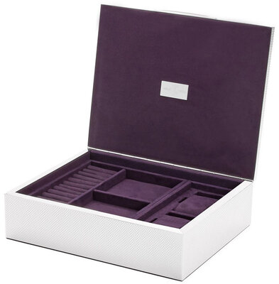 Puzdro hodiniek Wolf Silver 190001