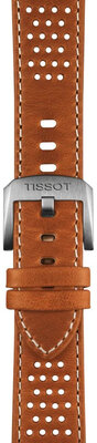 Kožený remienok Tissot T852.050.049 20mm, hnedý