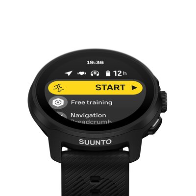 Suunto Run All Black (silikónový remienok) (rozbalené)