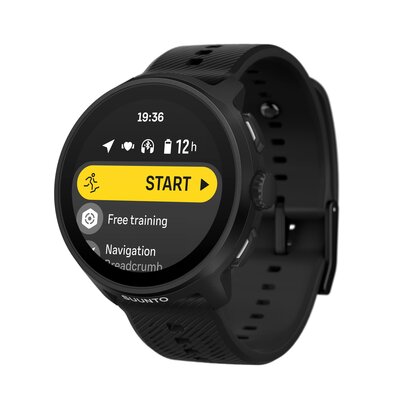 Suunto Run All Black (silikónový remienok) (rozbalené)