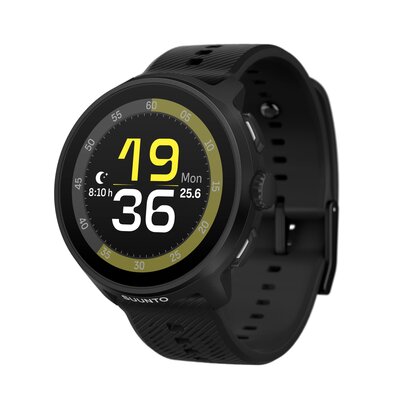 Suunto Run All Black (silikónový remienok) (rozbalené)
