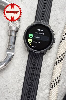 Suunto Run All Black (silikónový remienok) (rozbalené)