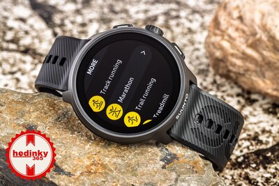 Suunto Run All Black (silikónový remienok) (rozbalené)