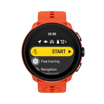 Suunto Run Coral Orange (silikónový remienok)