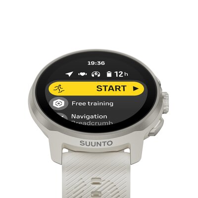 Suunto Run Frost Gray (silikónový remienok)