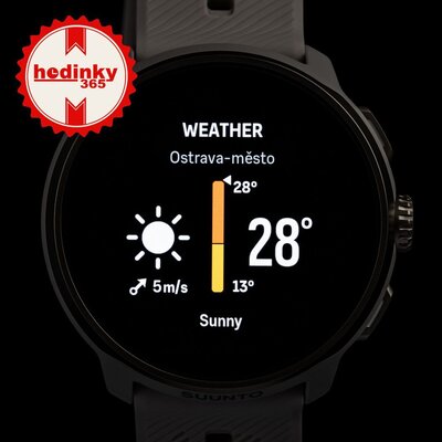 Suunto Run Frost Gray (silikónový remienok)