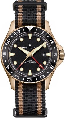Hamilton Khaki Navy Scuba Automatic GMT H82565930