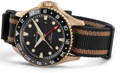 Hamilton Khaki Navy Scuba Automatic GMT H82565930