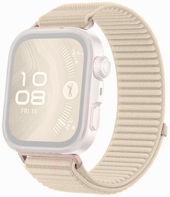 Nylonový popruh Ricardo (pro Huawei Watch Fit 4), biely