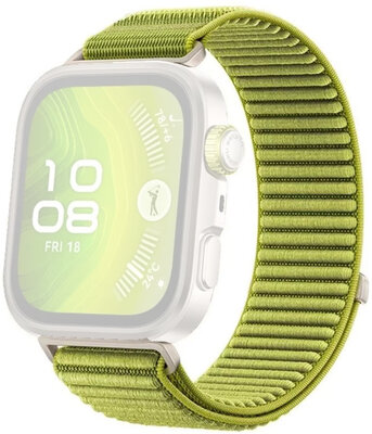 Nylonový popruh Ricardo (pro Huawei Watch Fit 4), zelený
