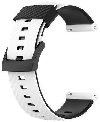 Silikónový remienok Ricardo 24mm (pro Garmin Venu X1), biely, Quick Release
