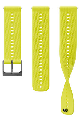 Silikónový remienok Suunto 22mm (pro Suunto Athletic 6), žltý, Quick Release, veľkosť S/M